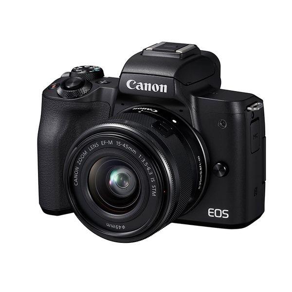 中古 1年保証 美品 Canon EOS Kiss M ダブルレンズキット 15-45mm IS 