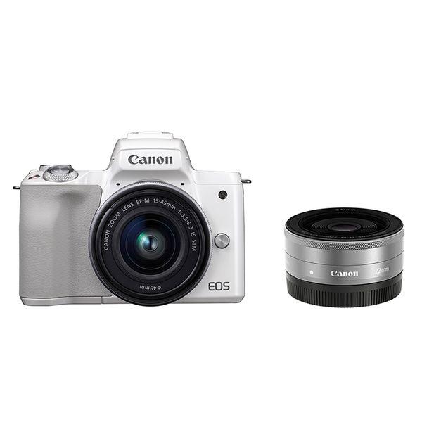 キヤノン 中古 1年保証 美品 Canon EOS Kiss M ダブルレンズキット 15 