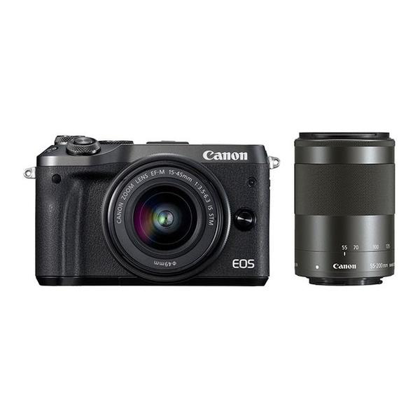 キヤノン（Canon） 中古 1年保証 美品 Canon EOS M6 ダブルズーム