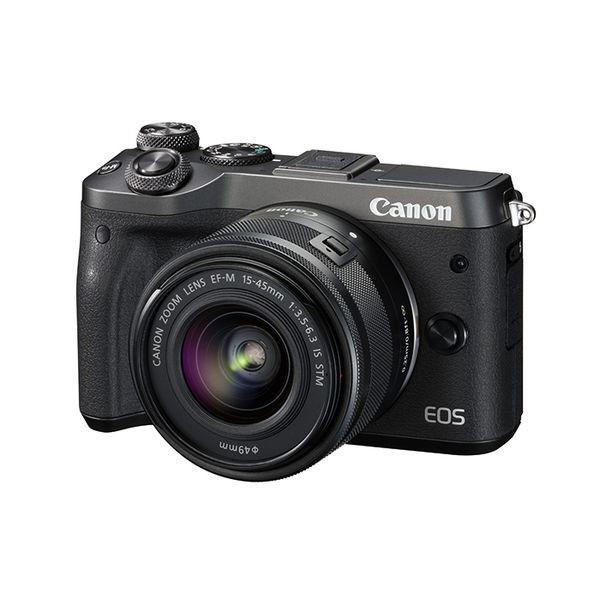 中古 １年保証 美品 Canon EOS M6 ダブルズームキット 15-45mm IS STM + 55-200mm IS STM ブラック｜premierecamera｜03