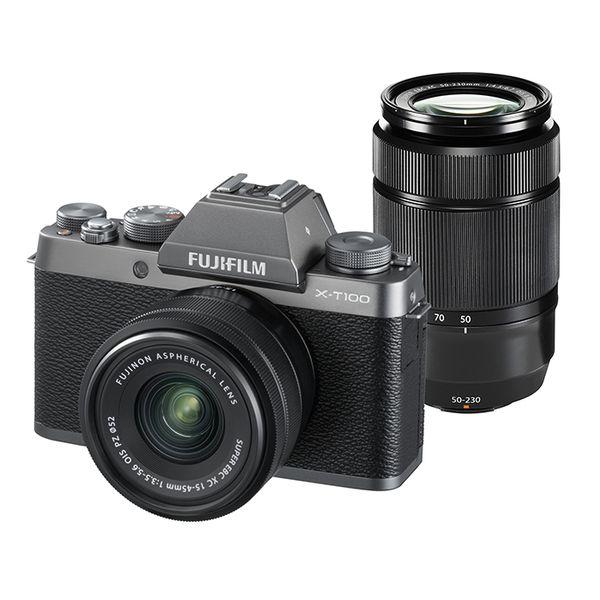 FUJIFILM 中古 1年保証 美品 X-T100 ダブルズームキット XC 15 FUJIFILM 中古 1年保証 美品 X-T100 ダブルズームキット XC 15