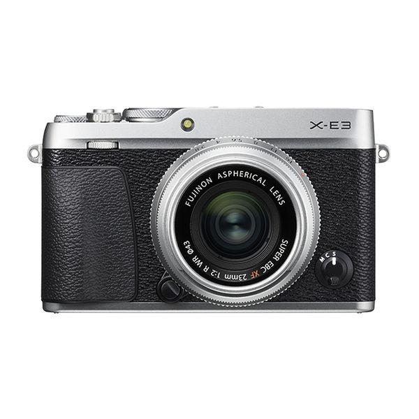 中古 １年保証 美品 FUJIFILM X-E3 単焦点レンズキット XF 23mm F2 R WR シルバー｜premierecamera