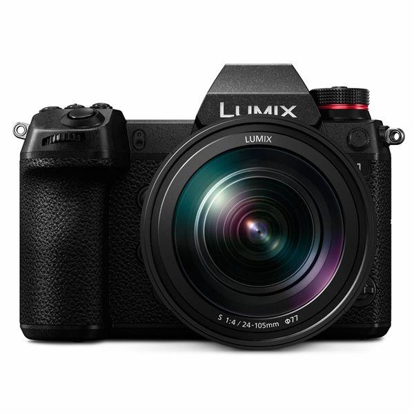 中古 １年保証 美品 Panasonic LUMIX DC-S1M 標準ズームレンズキット 24-105mm F4 MACRO ブラック｜premierecamera