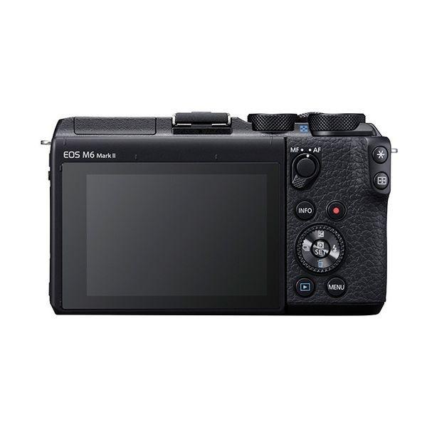 中古 １年保証 美品 Canon EOS M6 Mark II ダブルズームEVFキット ブラック｜premierecamera｜02