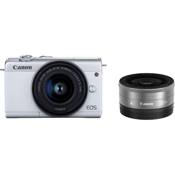 キヤノン（Canon） 中古 1年保証 美品 Canon EOS M200 ダブルレンズ