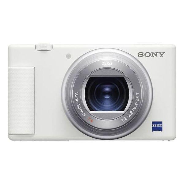 [超美品&保証書付き]SONY ZV-1F ホワイト コンパクトデジタルカメラ VLOGCAM ZV-1F 超広角単焦点レンズ一体型カメラ ホワイト SONY｜ソニー