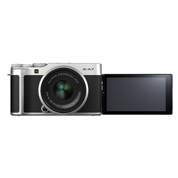 中古 １年保証 美品 FUJIFILM X-A7 レンズキット シルバー : pre792264