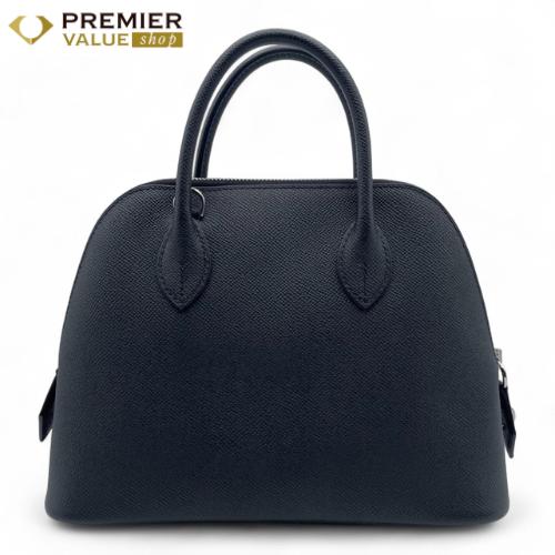エルメス ボリード1923 25 ノワール エプソン シルバー金具 K刻印 
