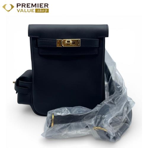 エルメス ケリージャンプ ノワール スイフト ゴールド金具 K刻印