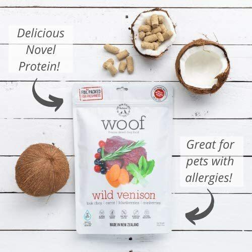 お取寄] WOOF ワイルドベニソン 1kg ワフ ドッグフード 送料無料