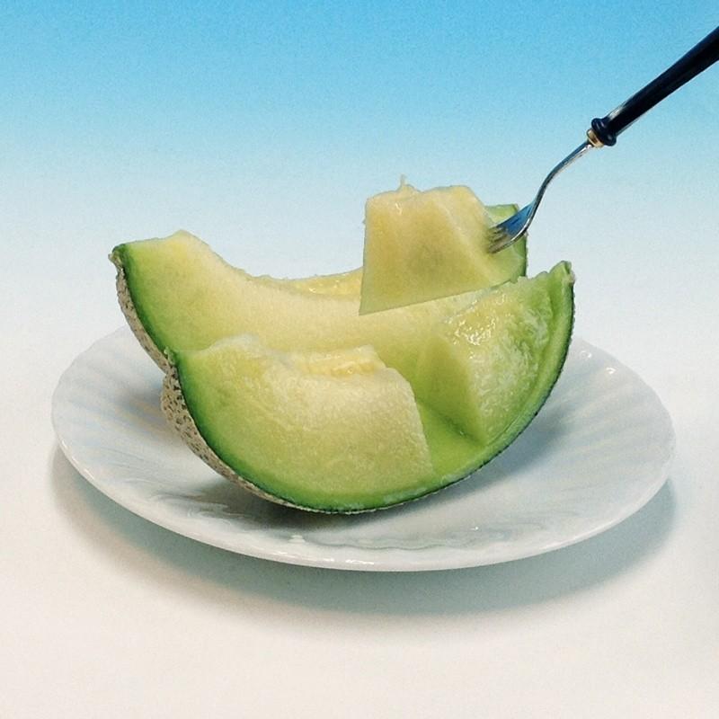 爆売りセール開催中 静岡産クラウンメロン白等級 約1 5kg 限定モデル