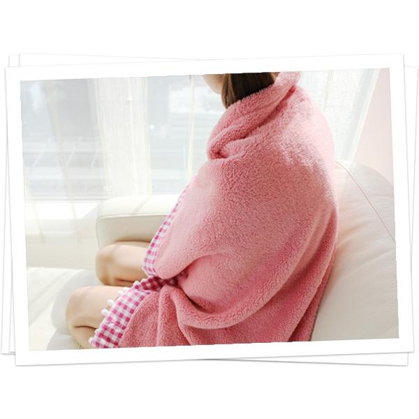 ブランケット シルキーボア シープタッチ マイクロファイバー 静電気