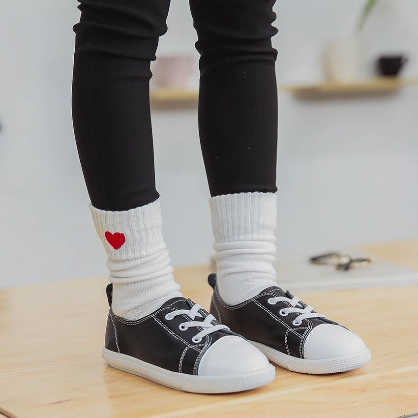 靴下 キッズ ソックス 女の子 男の子 11-20cm ハート ハートマーク