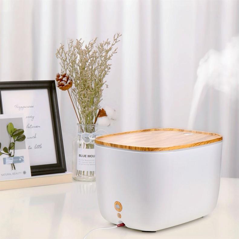 加湿器 卓上 超音波式 大容量1800ml 静音設計 LEDライト 空焚き防止