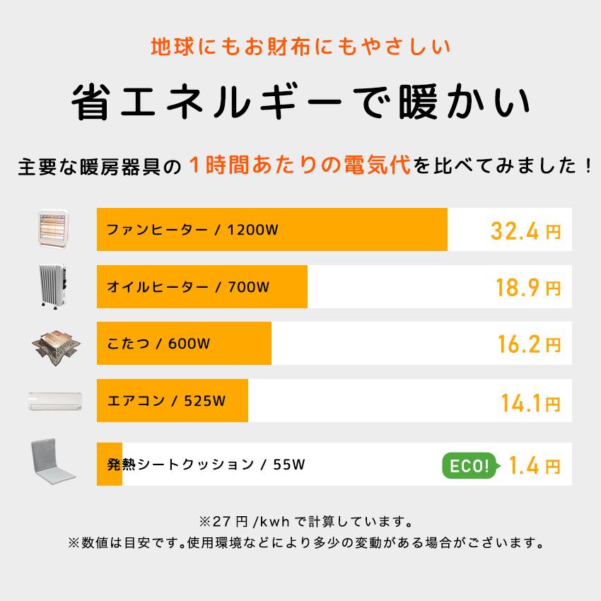 クーポンで最大2,980円 Lafuture ヒータークッション ホットクッション パネルヒーター タイマー付 シートクッション 冷え対策 電気ヒーター ホットカーシート | LaFuture | 21
