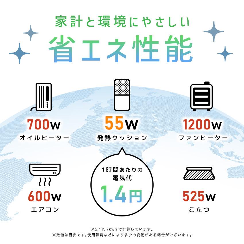 クーポンで最大2,980円 Lafuture ヒータークッション ホットクッション パネルヒーター タイマー付 シートクッション 冷え対策 電気ヒーター ホットカーシート | LaFuture | 12
