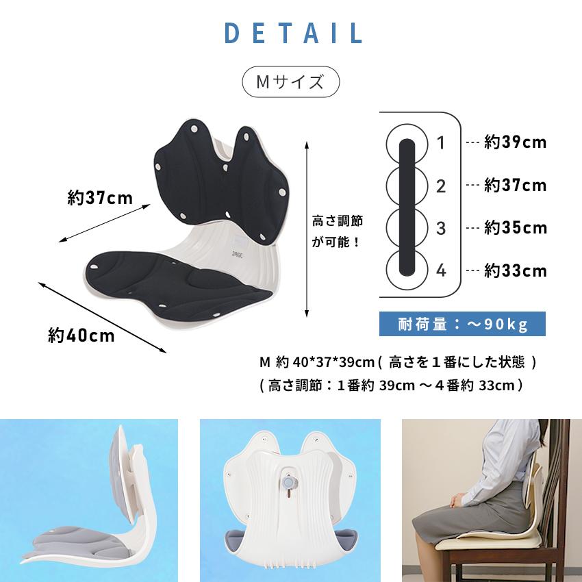 クーポンで2,000円OFF 姿勢サポートチェア 可動式 追従フィット 姿勢