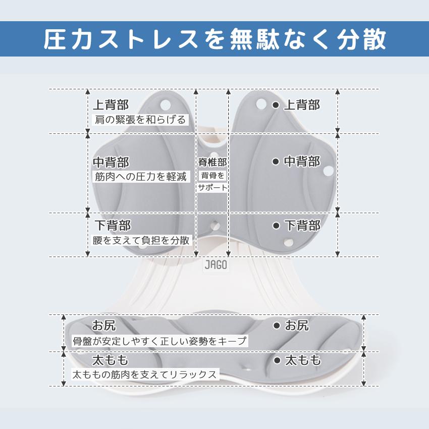 30%OFFクーポン 姿勢サポートチェア 子供 可動式 姿勢矯正 椅子 骨盤