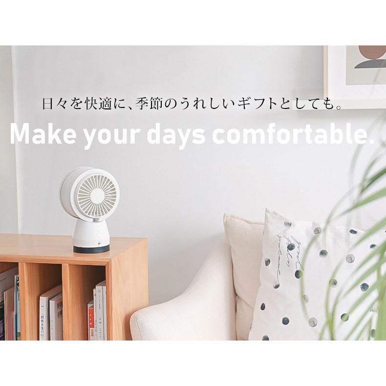 扇風機 卓上 USB 静音 熱中症対策 サーキュレーター 空気清浄機