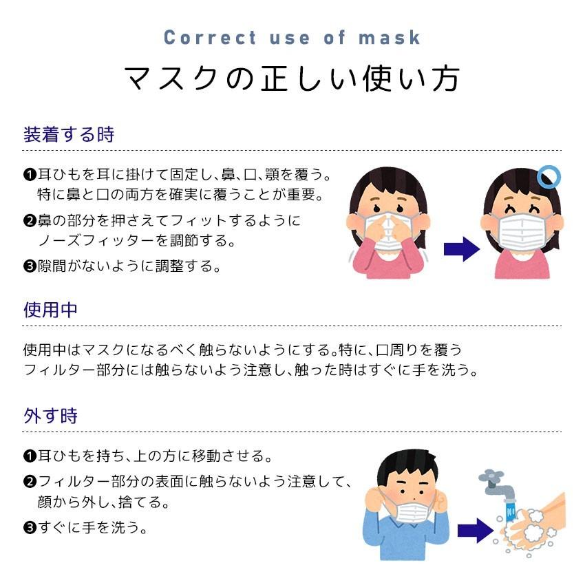 マスク 在庫あり 100枚 箱 使い捨て 大人用 子供用 不織布 3層構造 99%カット 使い捨てマスク 男女兼用 飛沫防止 コロナウイルス対策 花粉症対策｜premium-interior｜10