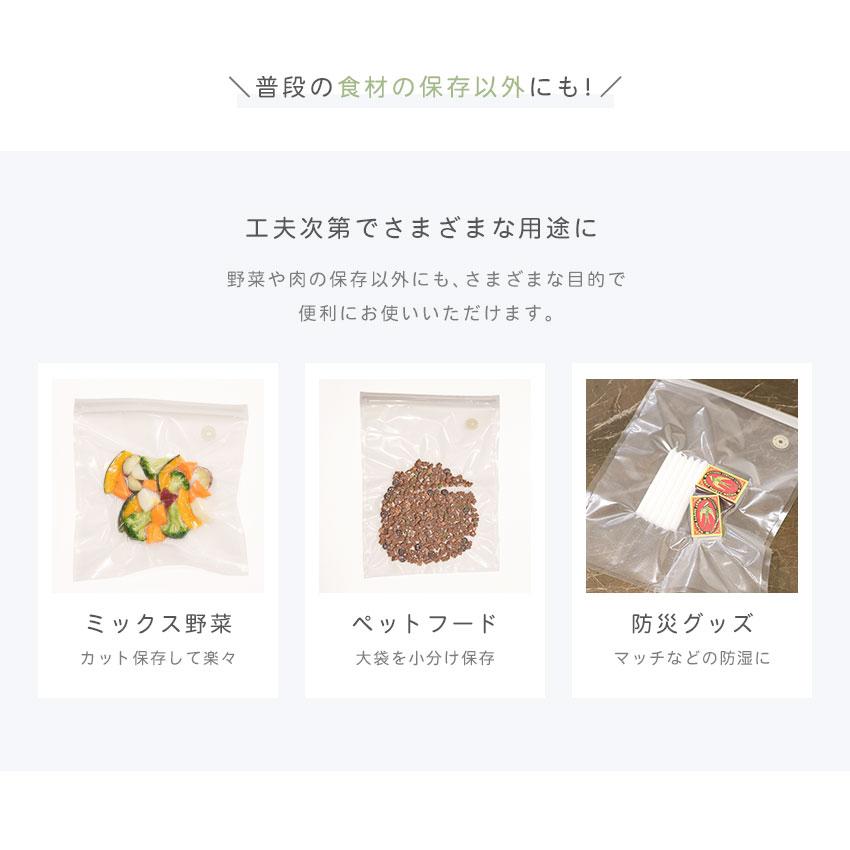 真空保存容器 Modaz 専用袋 真空袋 10枚セット 真空パック 密閉容器