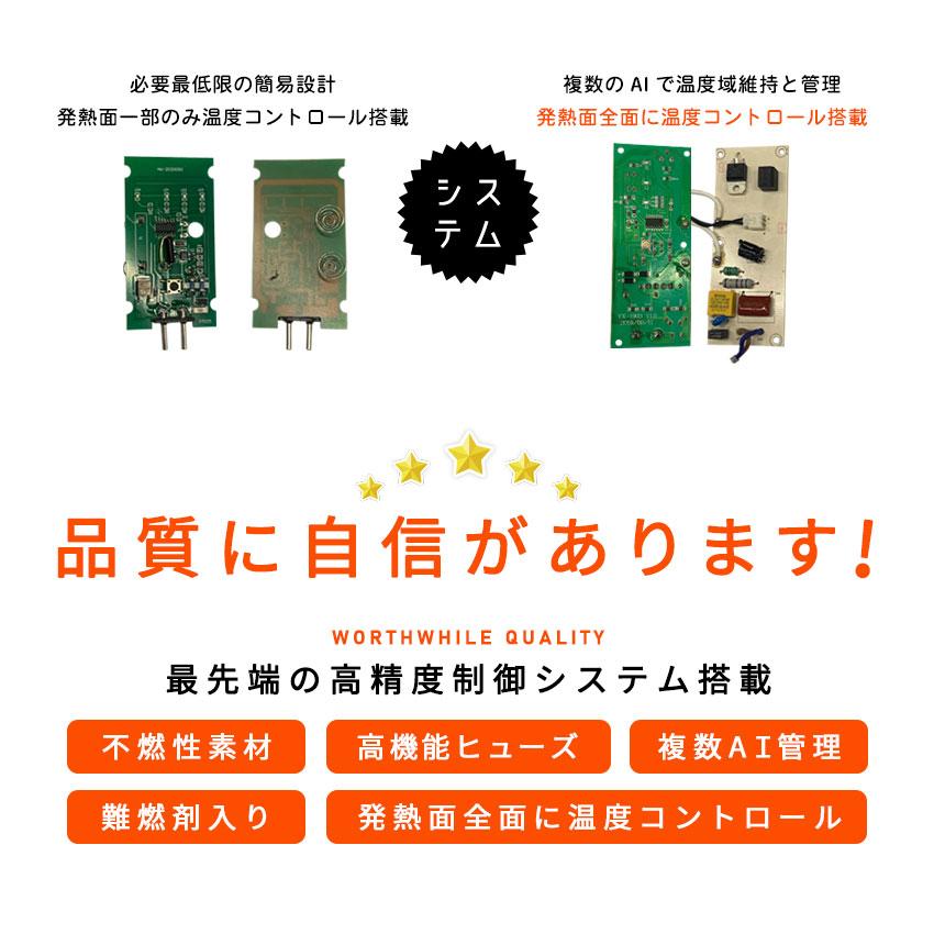 Lafuture パネルヒーター 足元 折りたたみ 遠赤外線 足元ヒーター こたつ デスクヒーター タイマー フットヒーター 暖房 省エネ 節電 | LaFuture | 17