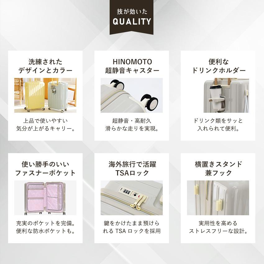 コの字型デザイン 便利で実用的なデザイン キャスター 収納バッグ 15%OFFクーポン スーツケース 機内持ち込み Sサイズ ハードタイプ 日本