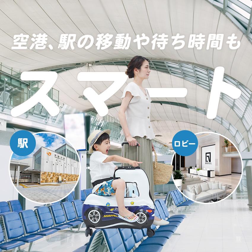 スーツケース Mサイズ 子どもが乗れる キッズキャリー 乗れるキャリー キャリーバッグ 子供用 かわいい キャリーケース 軽量 大容量 NORICCO ノリッコ | NORICCO | 32