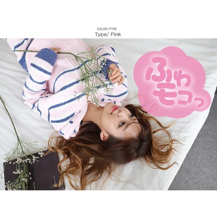 ルームウェア 上下セット もこもこ レディース ふわふわ パジャマ 冬