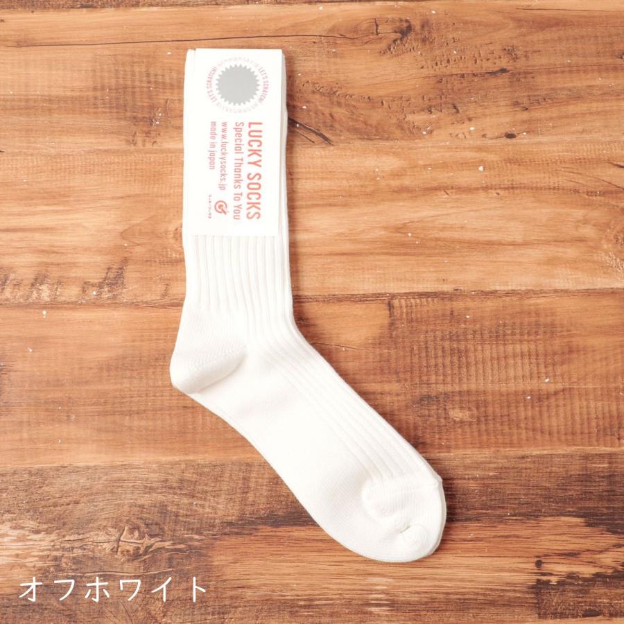 LUCKY SOCKS ラッキーソックス 当たり付き 靴下 ソックス スムースリブソックス メンズ おしゃれ かわいい お洒落 ブランド コットン 綿 日本製 ギフト プレゼン｜premium-lingerie｜15