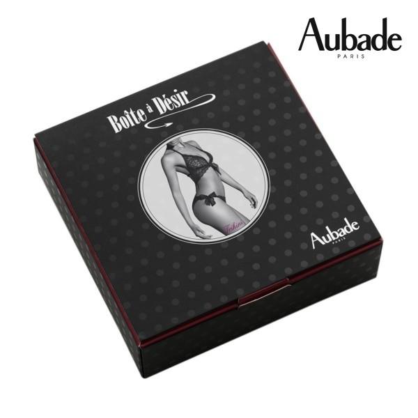 オーバドゥ Aubade ブラ ショーツ ボディ ランジェリー BOITE A DESIR