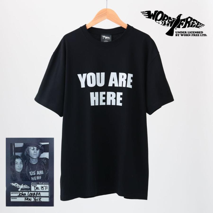 ジョンレノン tシャツ メンズ 半袖 プリント ブランド レディース 