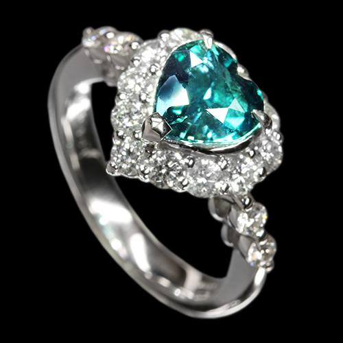 マダカスカル産グランディディエライト(ハートシェイプ) 1.54ct 
