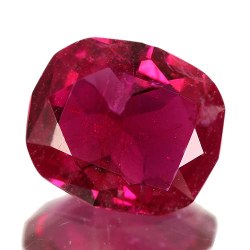 ノンオイルレッドベリル 0.73ct ルース【品質保証書/GAI宝石鑑別書 
