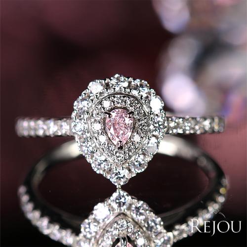 ピンクダイヤモンド 0.102ct/FP/SI2 ダイヤモンド 0.49ct ピンクダイヤモンド 0.102ct/FP/SI2 ダイヤモンド 0.49ct