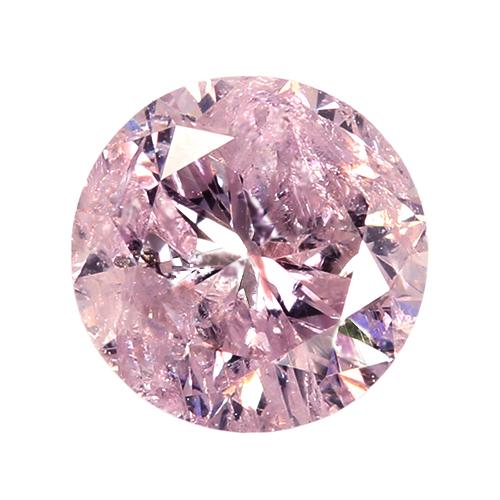ピンクダイヤモンド 0.348ct/FLPP/I2 ルース【品質保証書/宝石