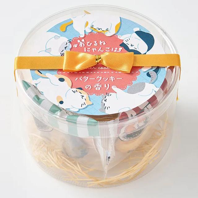 おひるねにゃんこはバタークッキーの香り 5個BOX (にゃんこの形 ねこ