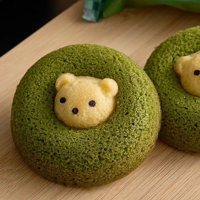 フォレシピ ちいさな森のドーナツ くま宇治抹茶 3個 Forecipe 焼き菓子