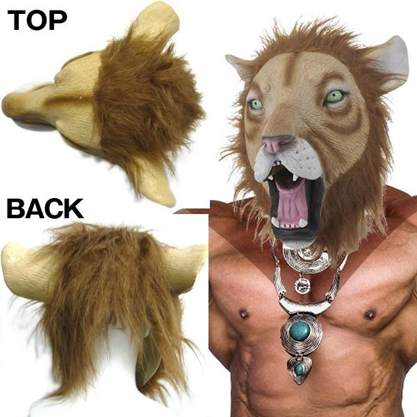 アニマルマスク「百獣の王ライオン」(コスチューム コスプレ アニマルマスク「百獣の王ライオン」(コスチューム コスプレ