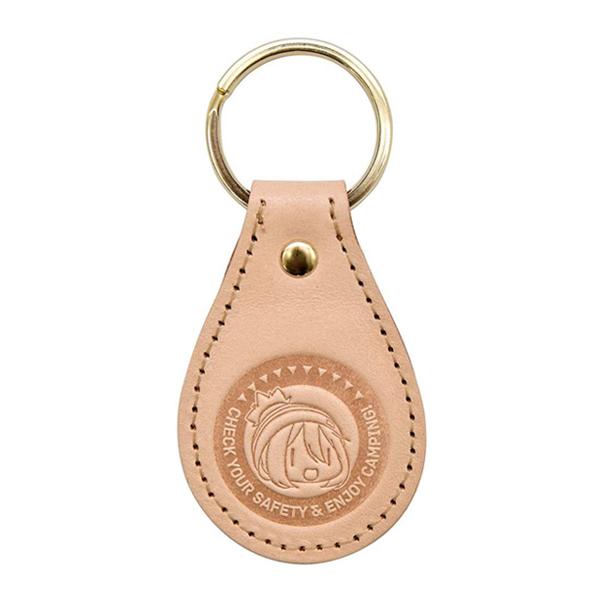 ゆるキャン△レザーキーホルダー (日本製 リン なでしこ 桜 千明