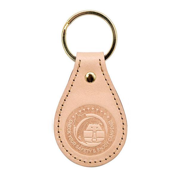 ゆるキャン△レザーキーホルダー (日本製 リン なでしこ 桜 千明