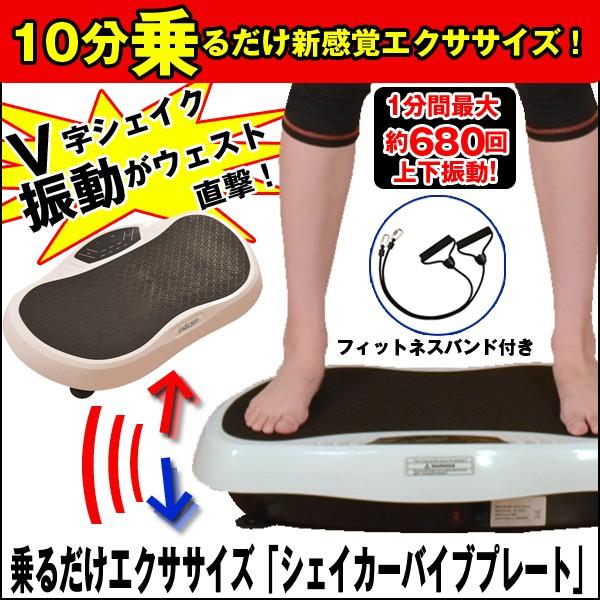 乗るだけエクササイズ「シェイカーバイブプレート」 (送料無料
