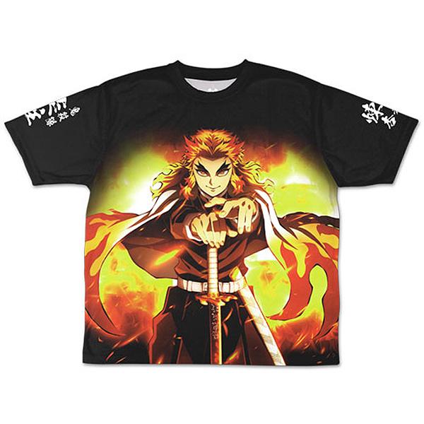 鬼滅の刃フルグラフィックTシャツ「炎柱/煉獄杏寿郎」(メンズ 鬼滅の刃フルグラフィックTシャツ「炎柱/煉獄杏寿郎」(メンズ