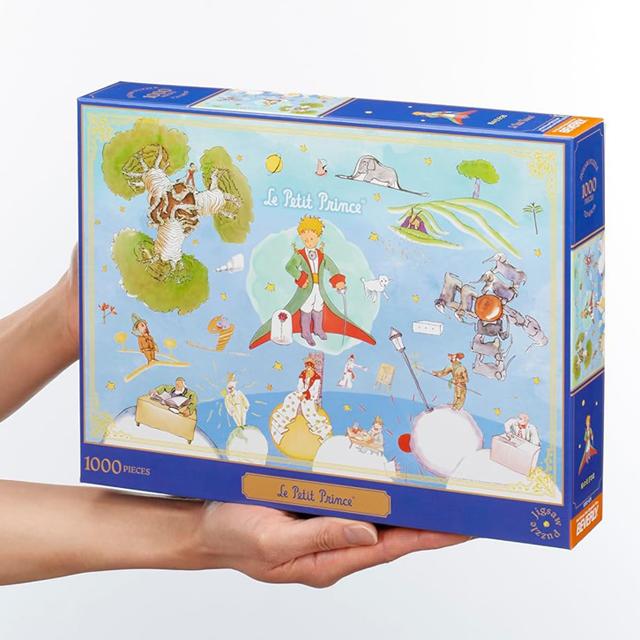 爆買 ジグソー「星の王子さま 」フレームセット（1000P） パズル