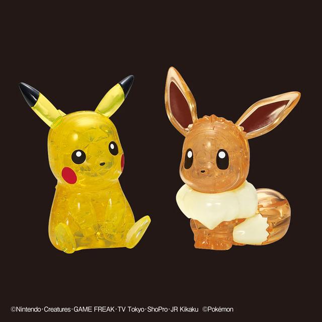 爆買 クリスタルパズル「ピカチュウ＆イーブイ（48ピース