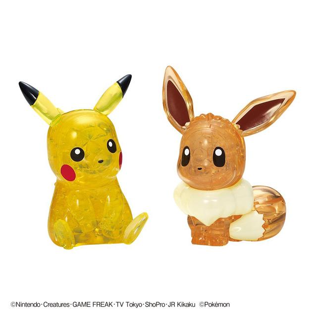 爆買 クリスタルパズル「ピカチュウ＆イーブイ（48ピース