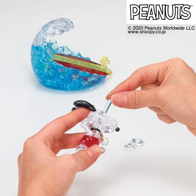 爆買 クリスタルパズル「スヌーピー サーフィン（40ピース