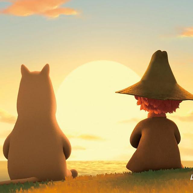 爆買 ジグソー「ムーミントロールとスナフキン」フレームセット(80P