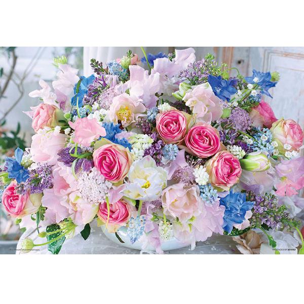 ジグソーフラワーシリーズ「きらめく幸せの花束」フレームセット