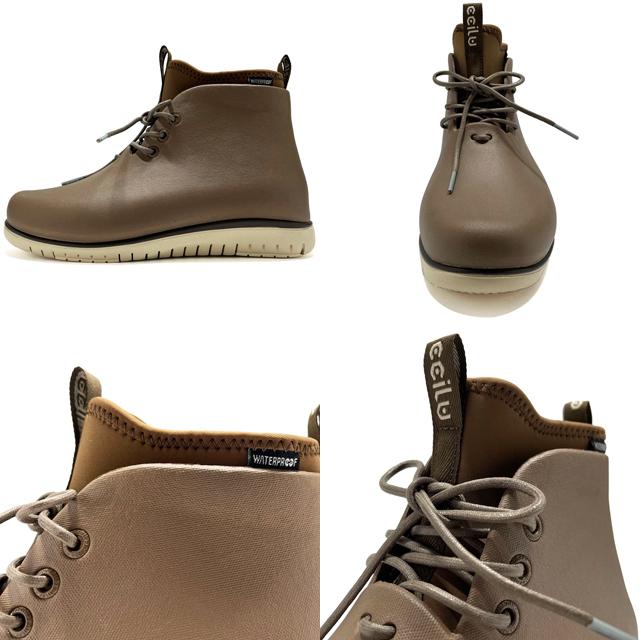 Panto全天候型防水コーヒーブーツ／トール「メンズ」 (レインブーツ